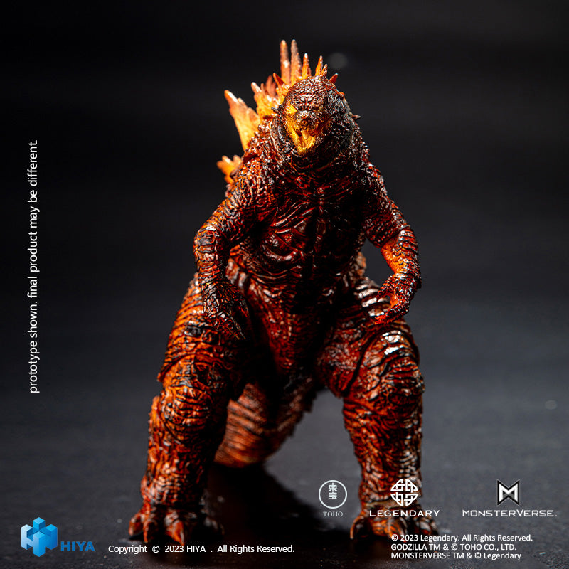 Godzilla King Monsters EXQ Basic Burning Godzilla PX Action Figure