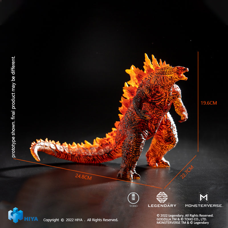 Godzilla King Monsters Stylist Burning Godzilla PX Action Figure
