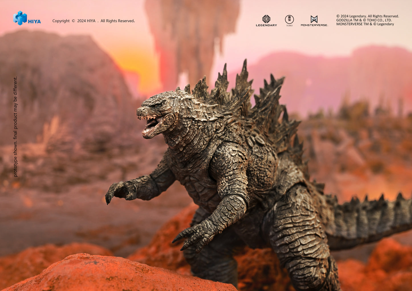 Godzilla X Kong New EXQ Basic Godzilla Re-Evolved PX Action Figure