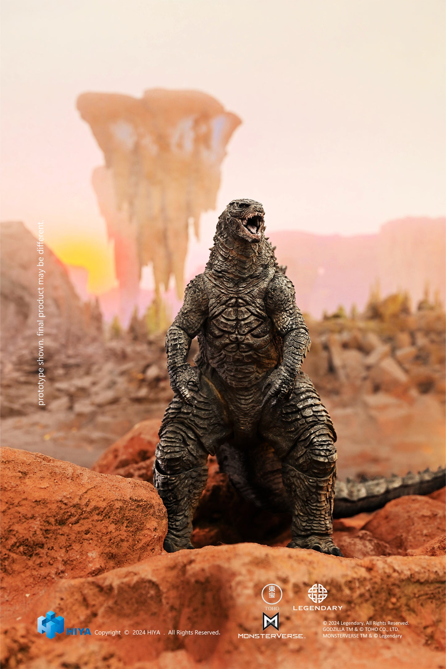 Godzilla X Kong New EXQ Basic Godzilla Re-Evolved PX Action Figure