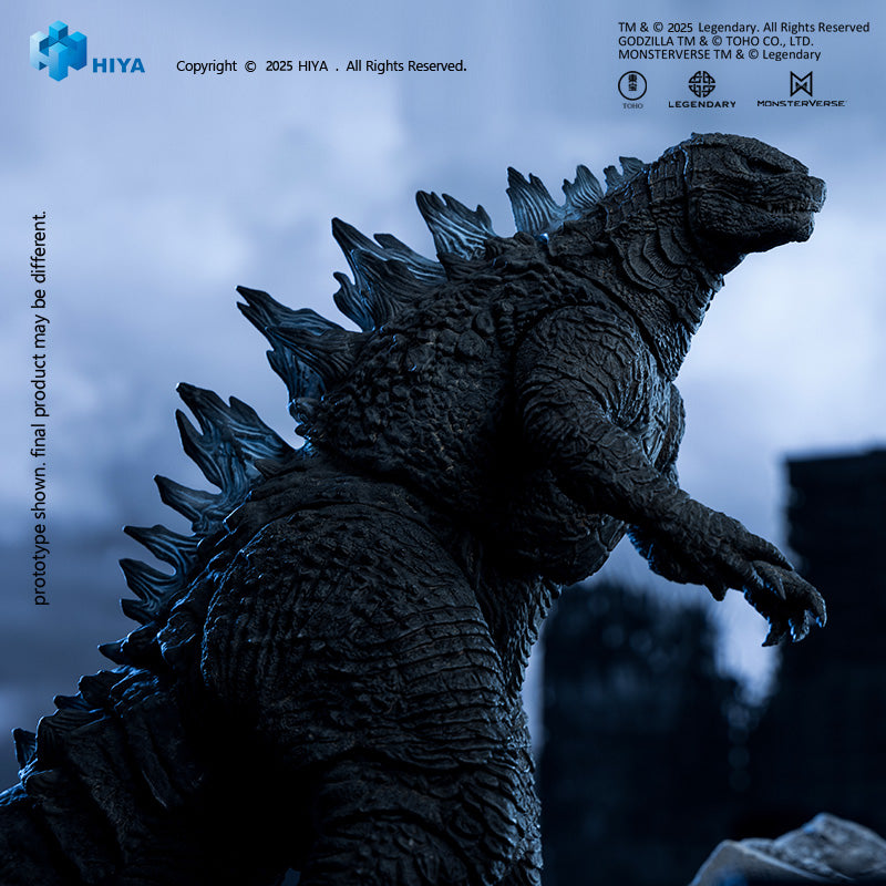 Godzilla 2014 EXQ Basic Godzilla PX Translucent 7" Action Figure