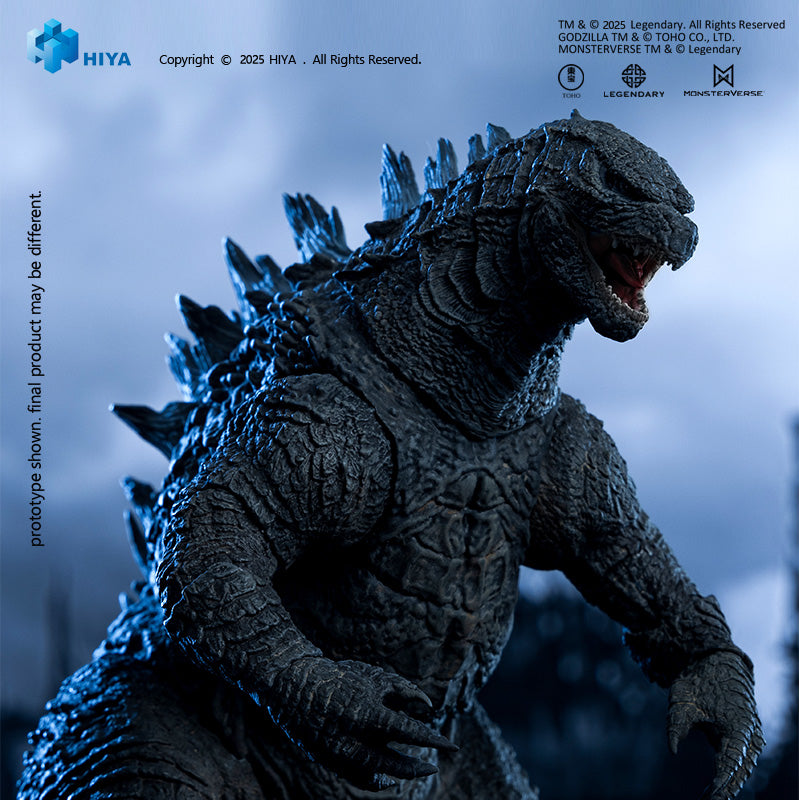 Godzilla 2014 EXQ Basic Godzilla PX Translucent 7" Action Figure
