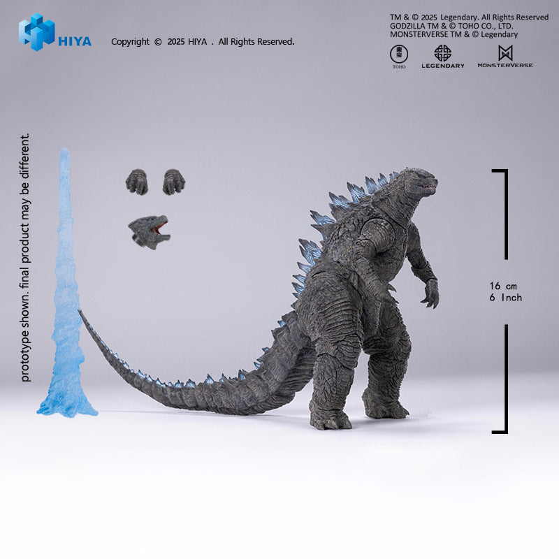 Godzilla 2014 EXQ Basic Godzilla PX Translucent 7" Action Figure