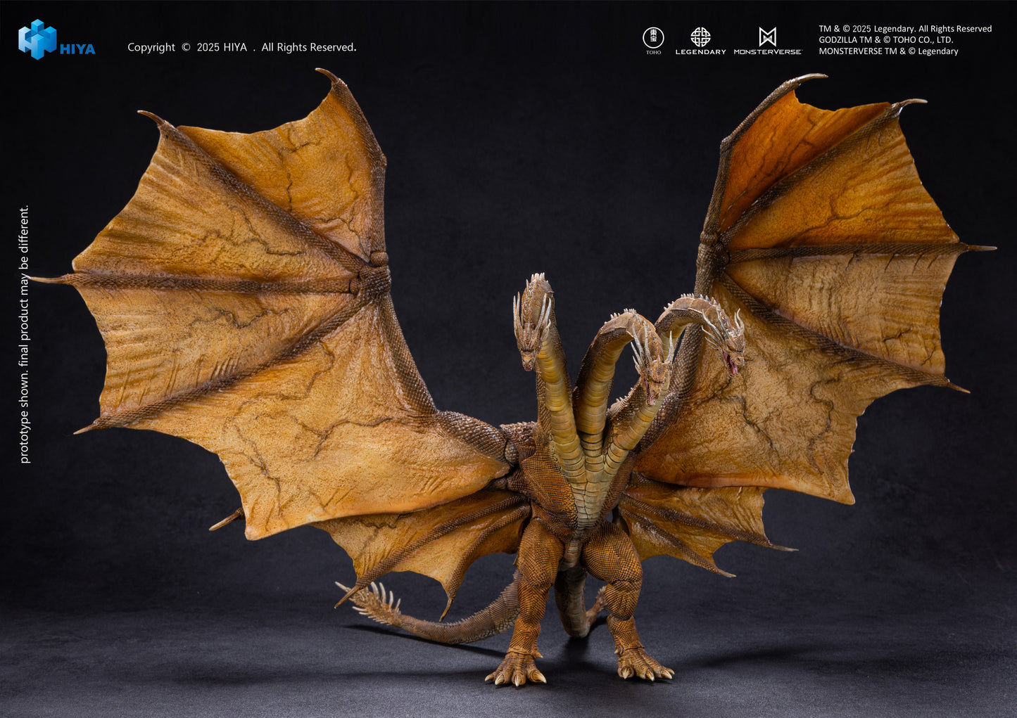 Godzilla King O/T Monsters EXQ Basic King Ghidorah 2.0 PX Action Figure