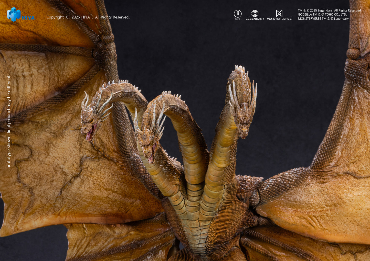 Godzilla King O/T Monsters EXQ Basic King Ghidorah 2.0 PX Action Figure