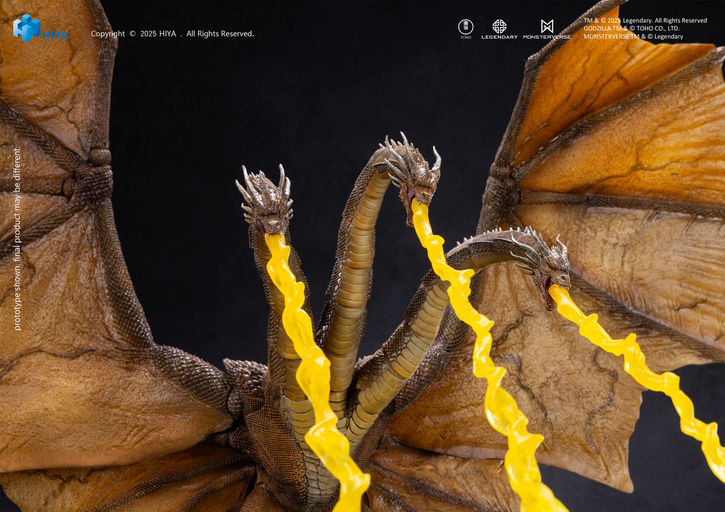 Godzilla King O/T Monsters EXQ Basic King Ghidorah 2.0 PX Action Figure