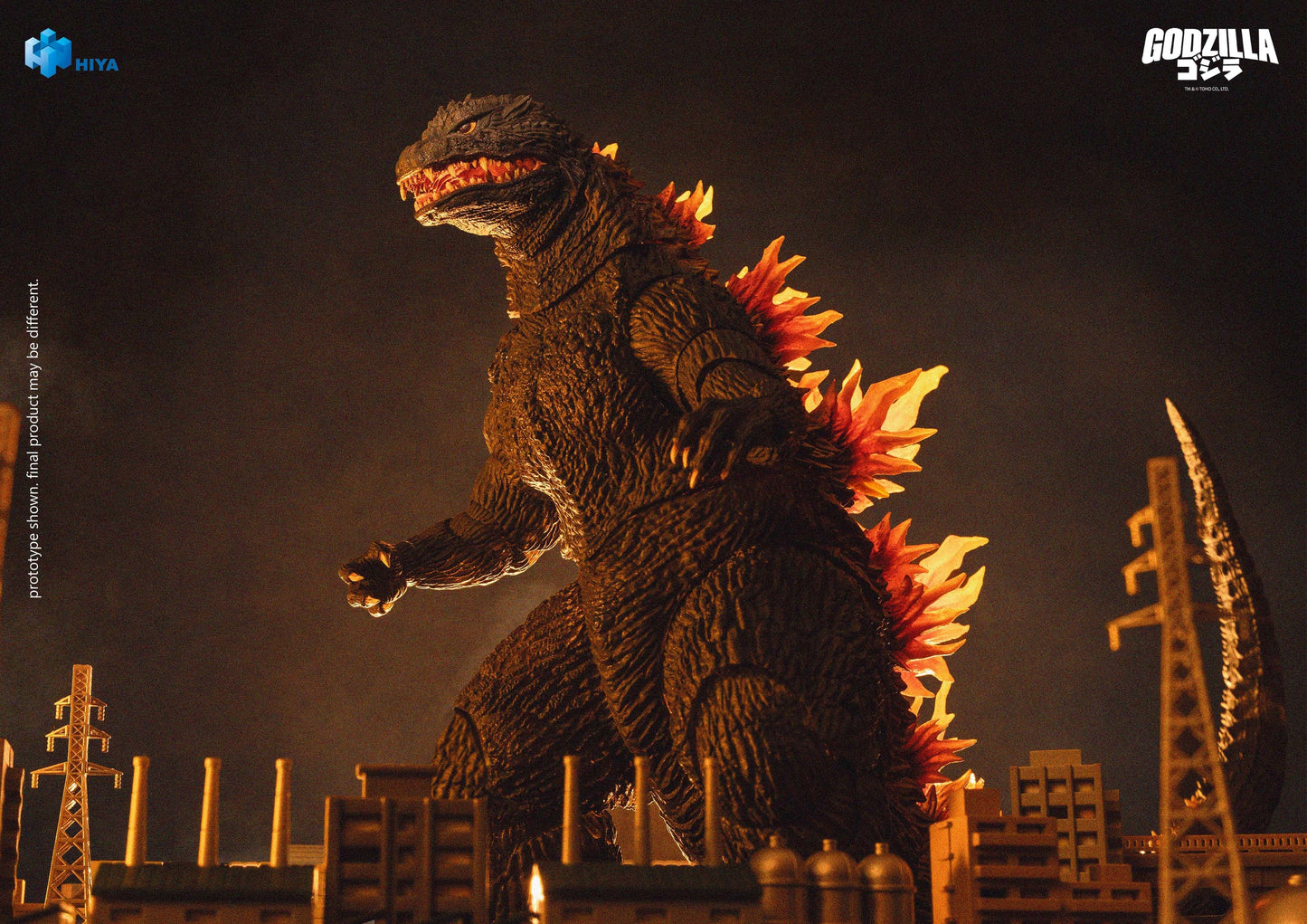 Godzilla 2000 Exquisite Basic Heat Ray Godzilla 7" Action Figure