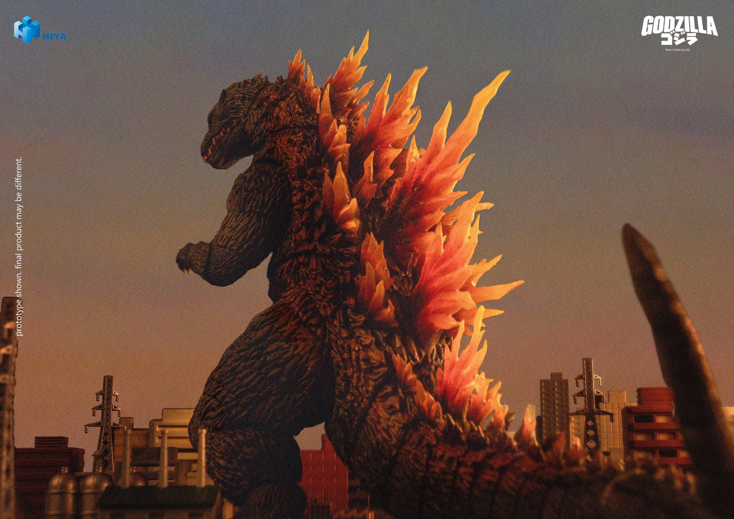 Godzilla 2000 Exquisite Basic Heat Ray Godzilla 7" Action Figure