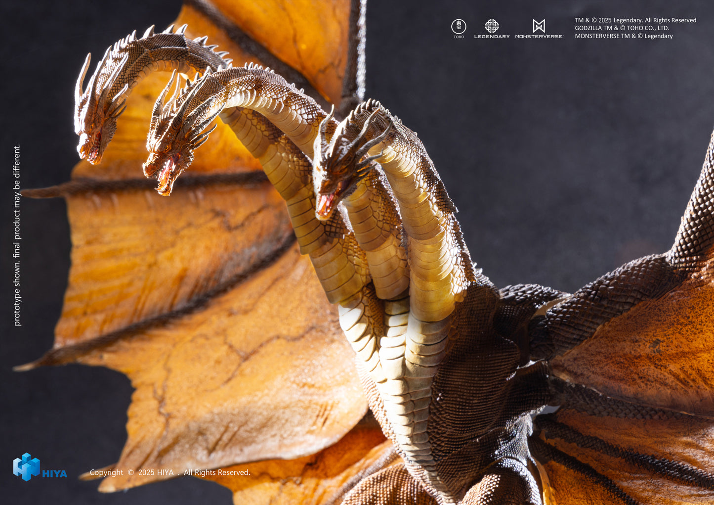 Godzilla King O/T Monsters EXQ Basic King Ghidorah 2.0 PX Action Figure