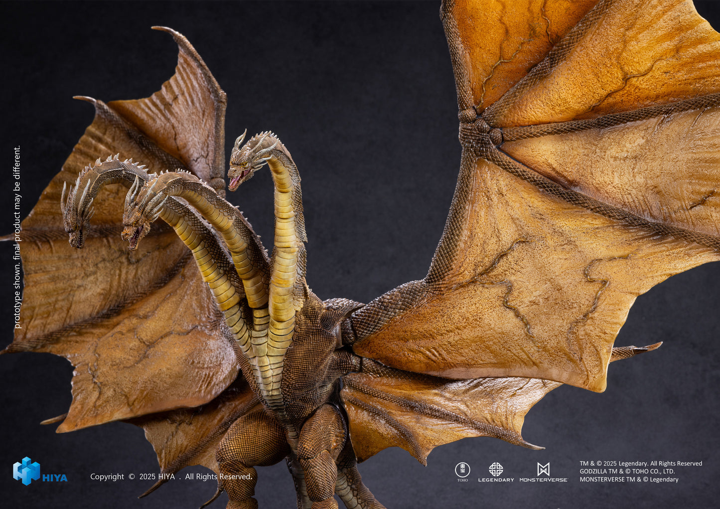 Godzilla King O/T Monsters EXQ Basic King Ghidorah 2.0 PX Action Figure