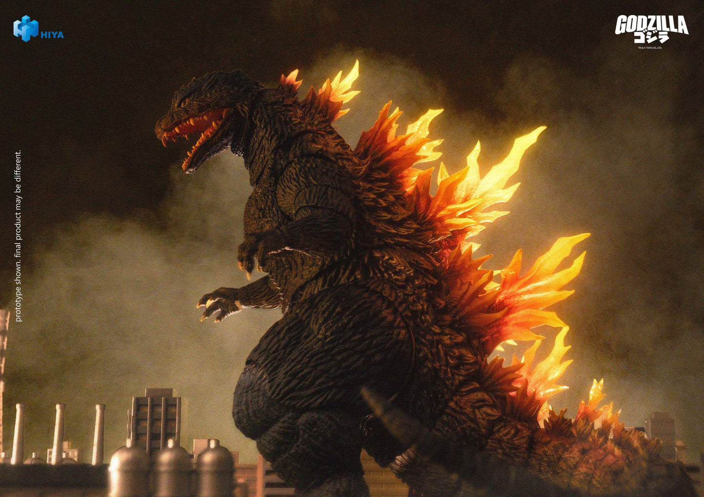 Godzilla 2000 Exquisite Basic Heat Ray Godzilla 7" Action Figure
